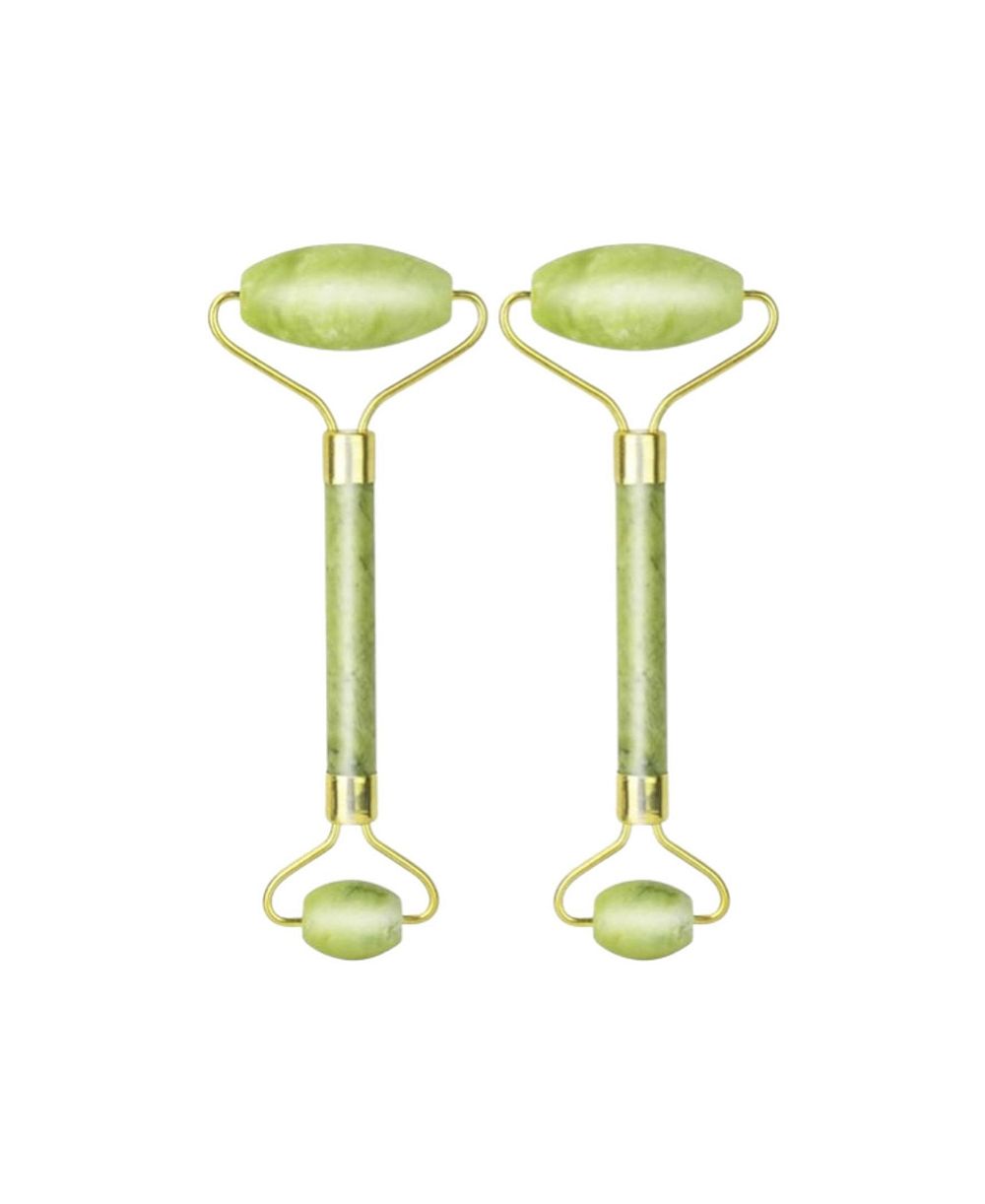 Lovery Unisex 2 Pack Jade Facial Roller