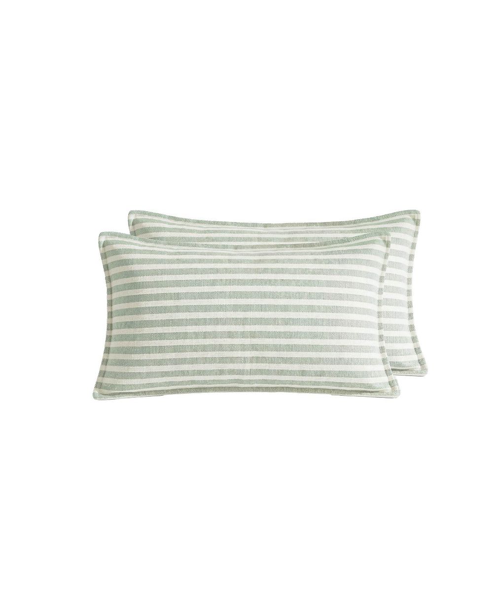 Lucky Brand Marlowe Striped 2-Piece Decorative Pillow Set, 14" x 20"