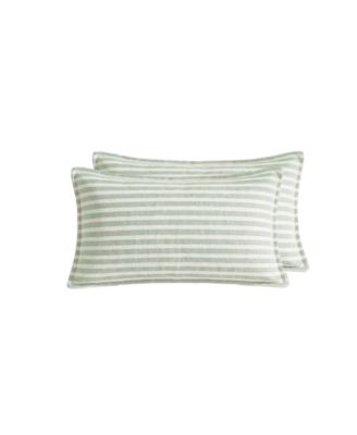 Lucky Brand Marlowe Striped 2-Piece Decorative Pillow Set, 14" x 20"