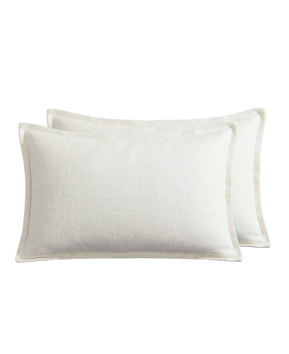 Lucky Brand Marlowe Solid 2-Piece Decorative Pillow Set, 14" x 20"