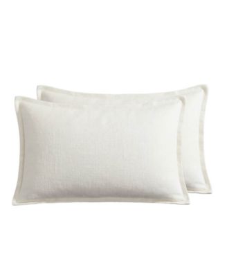 Lucky Brand Marlowe Solid 2-Piece Decorative Pillow Set, 14" x 20"