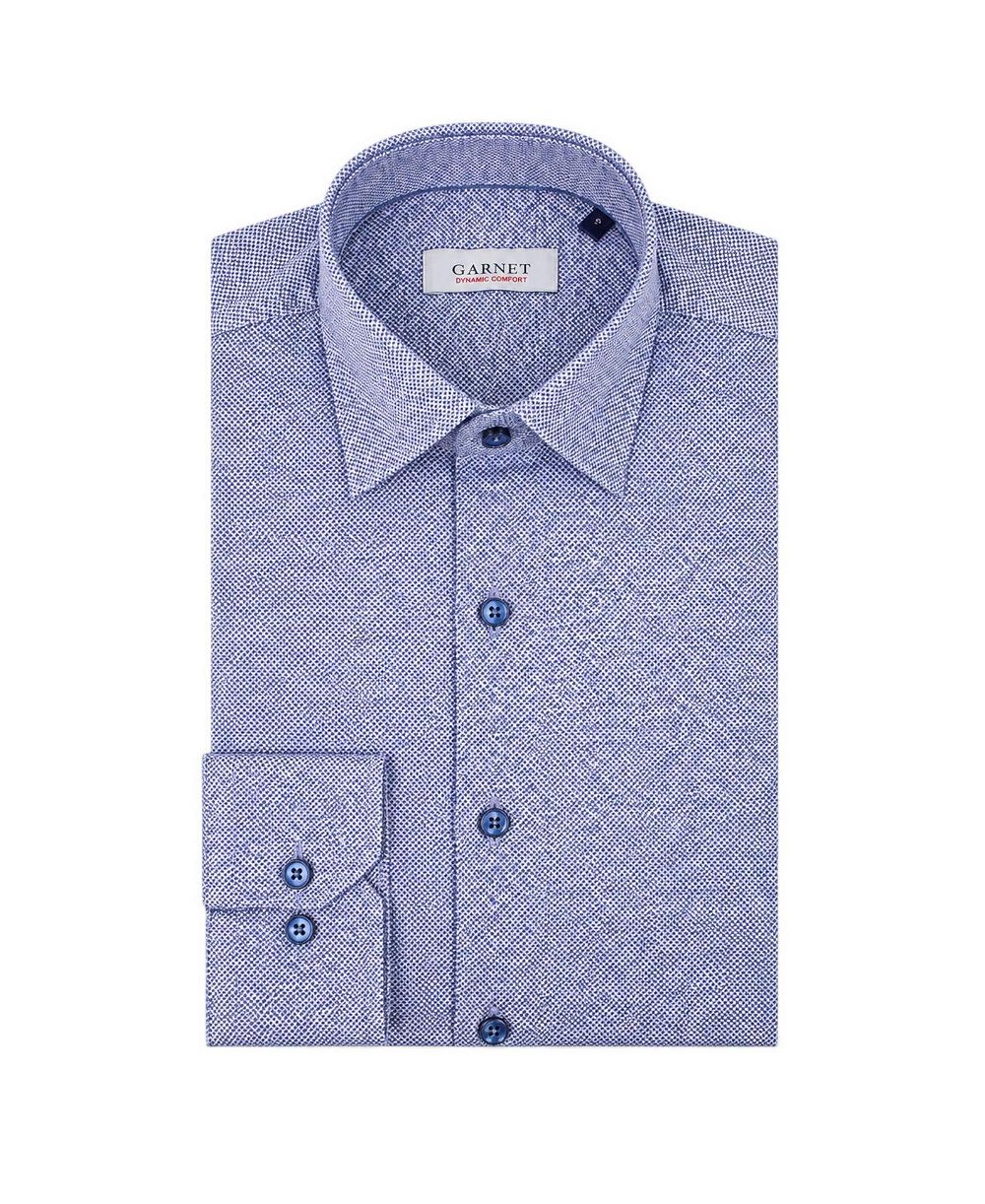 Garnet Men's Cotton Square Dress Shirt