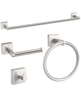CYQBD 4 Piece Bathroom Hardware Accessories Set Towel Racks