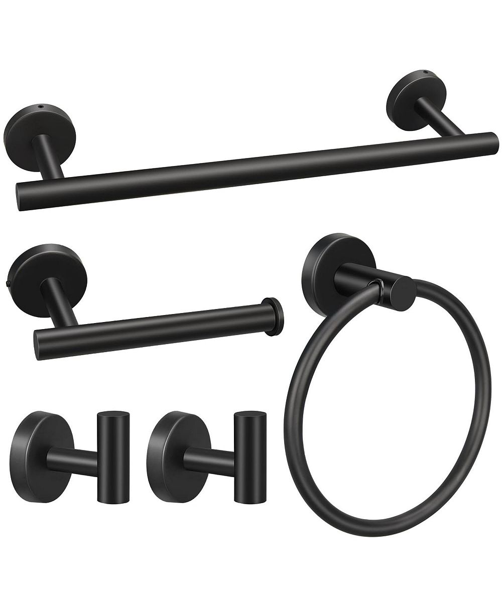 CYQBD 5pieces 16"Bathroom Hardware Set Brushed Nickel