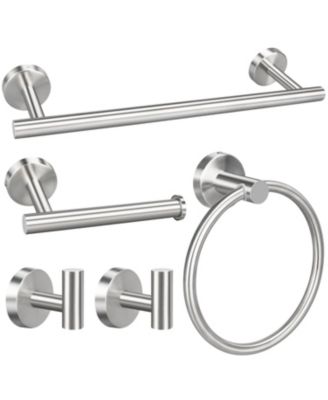 CYQBD 5pieces 16"Bathroom Hardware Set Brushed Nickel