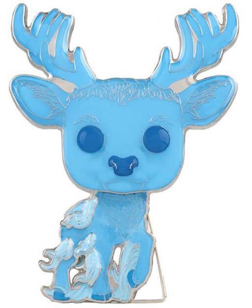 Значок Funko Pop! Pins Patronus Harry Potter светящийся в темноте со встроенной подставкой, 1.78", 1 штука, возраст 6+