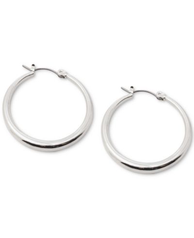Lauren Ralph Lauren Small Graduated Hoop Earrings 1-1/8"