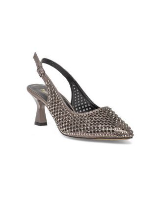 Женские туфли-лодочки Nicole с декором и ремешком от Forever & Always Shoes