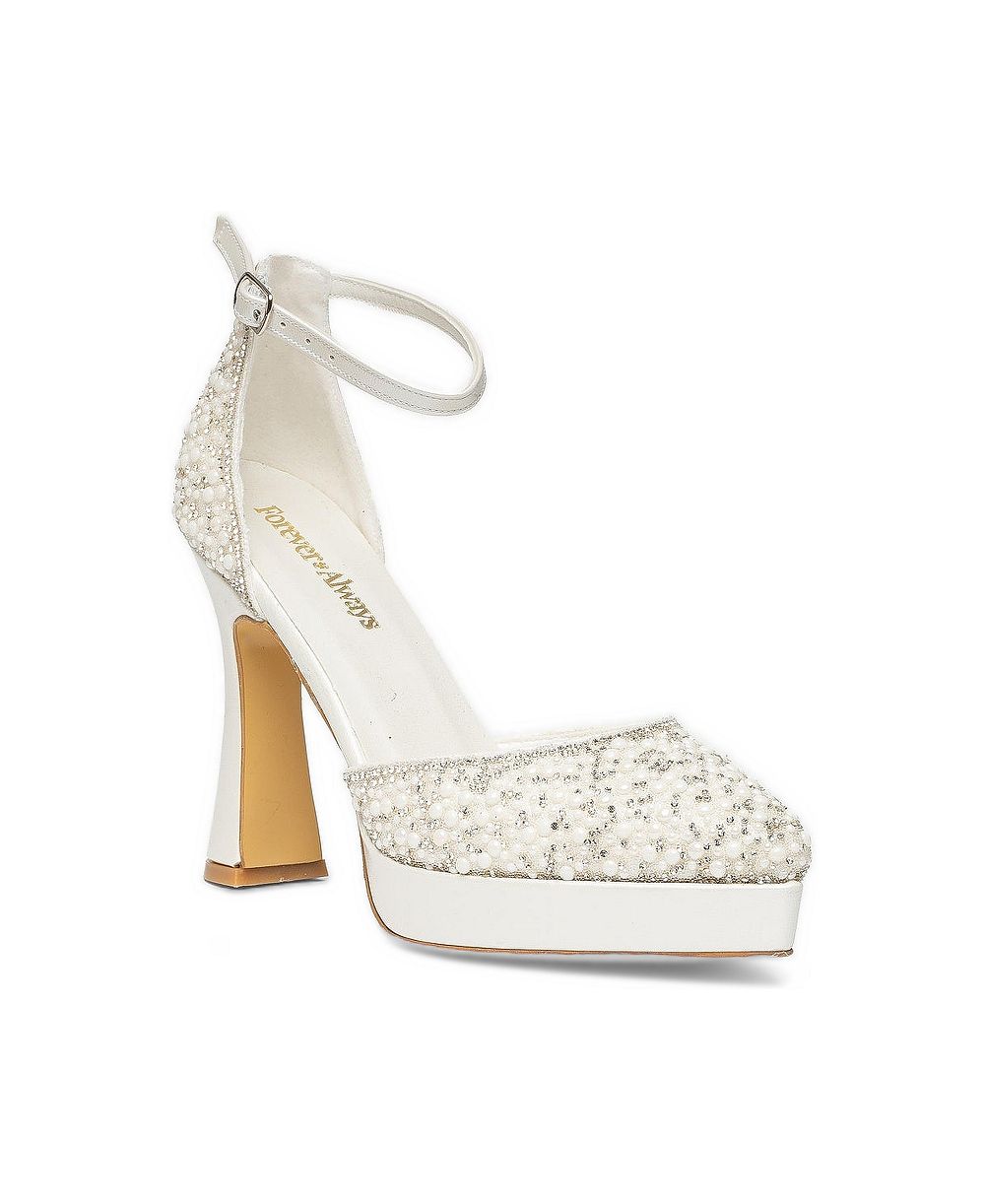 Женские свадебные туфли Forever & Always Shoes с блестками