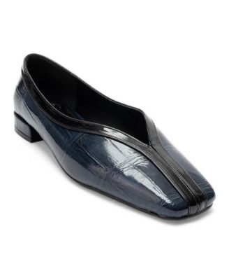 Женские балетки Prologue Shoes Zelene с квадратным носком