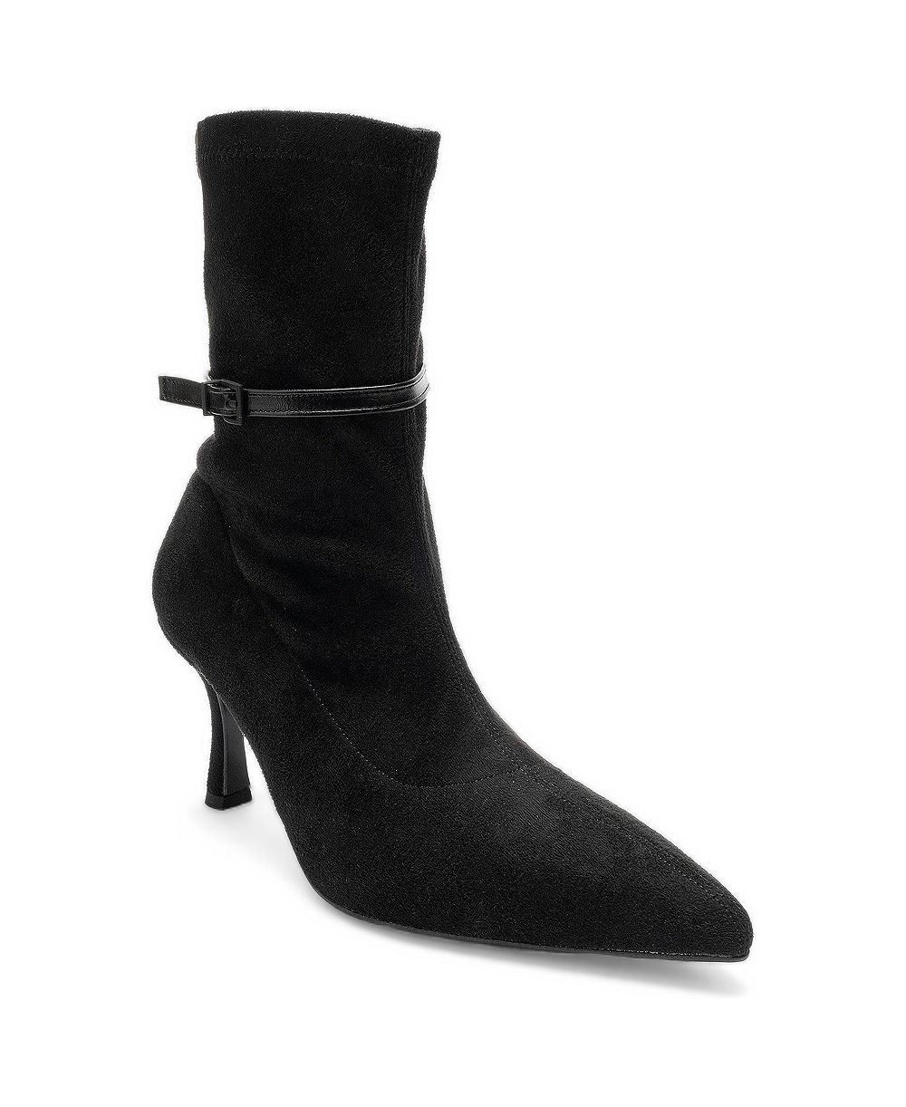 Женские ботильоны Prologue Shoes Andora из искусственной замши на шпильке с острым носом