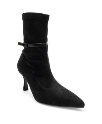 Женские ботильоны Prologue Shoes Andora из искусственной замши на шпильке с острым носом