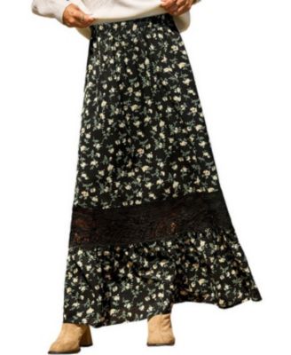 Cupshe Women's Picked for You Maxi A-Line Lace Skirt