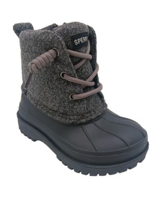 Sperry детские зимние сапоги-утки для мальчиков и девочек 4-10
