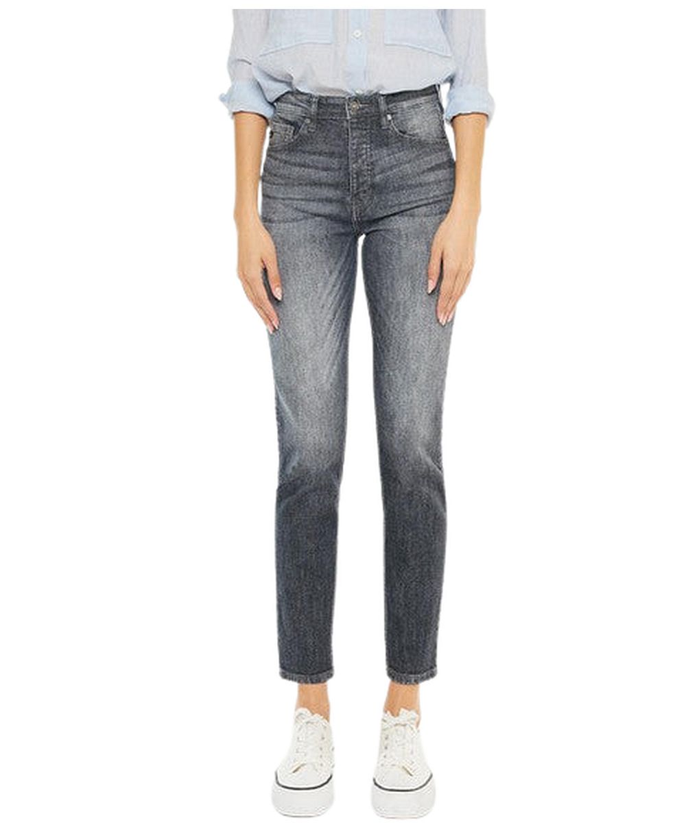 KanCan Women's Taryn High-Rise Cigarette Stretch Jeans