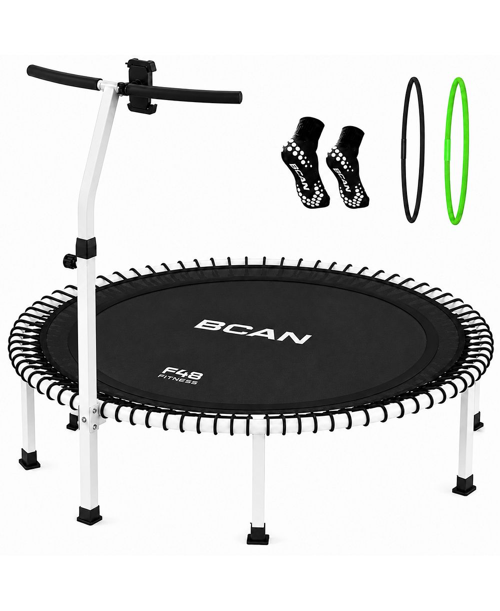 BCAN BT4 Soft Land Pro Adult Bungee Rebounder trampoline with Handle 48 Inch