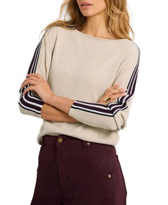 Mint Velvet Women's Cotton-Blend Batwing Sweater