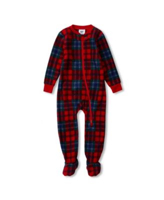 Compass red/pine plaid