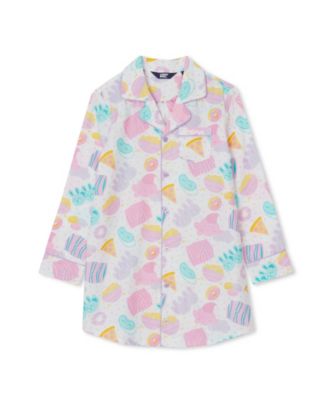Sleepover print/lilac breeze