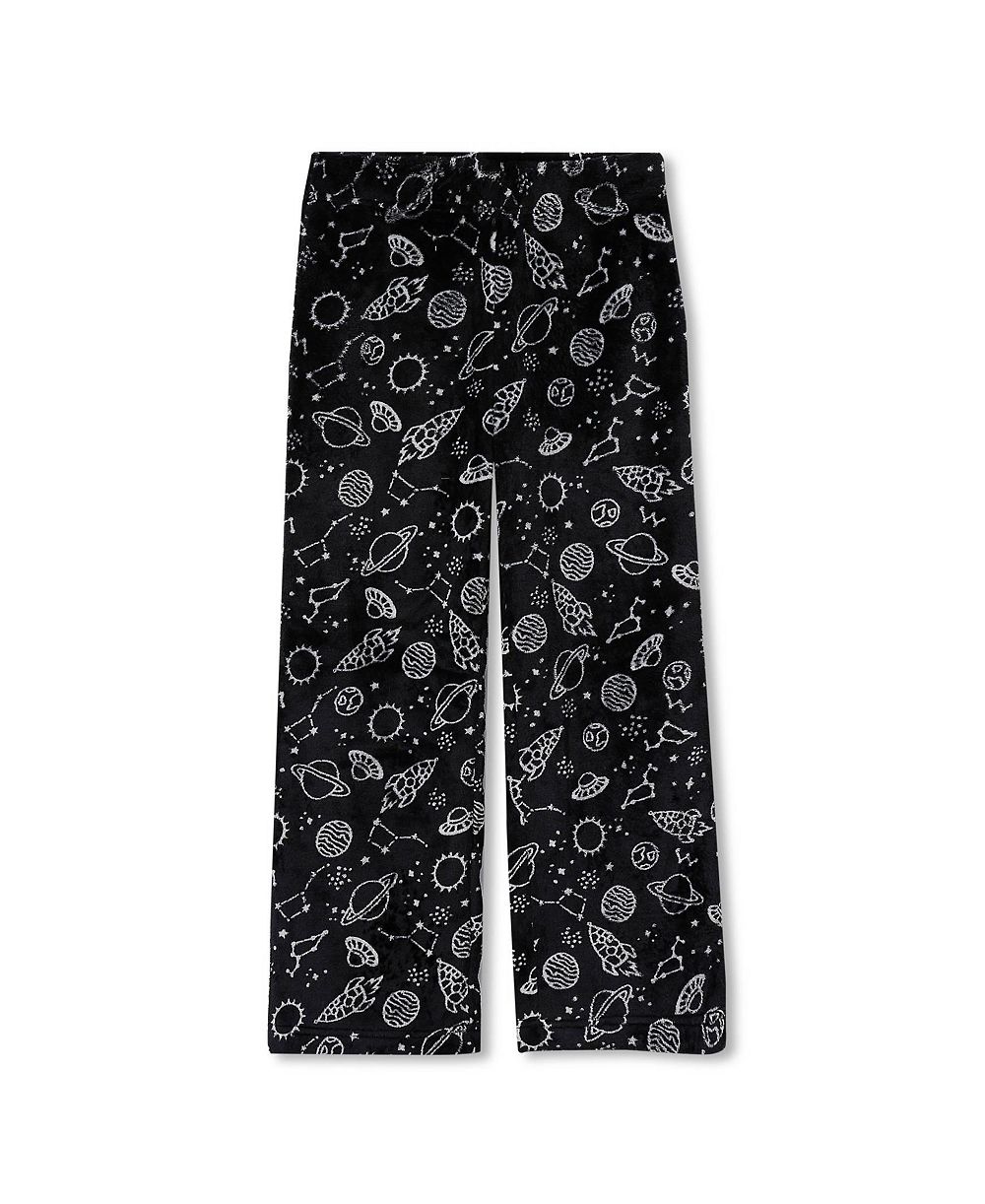 Lands' End Big Boys Plush Pajama Pants