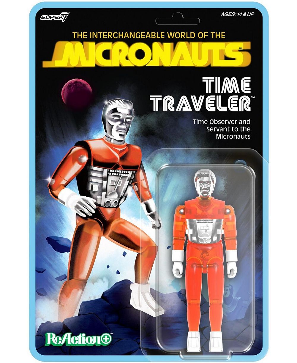 Фигурка Super7 ReAction+ Micronauts Time Traveler 2" Action Figure, от 14 лет