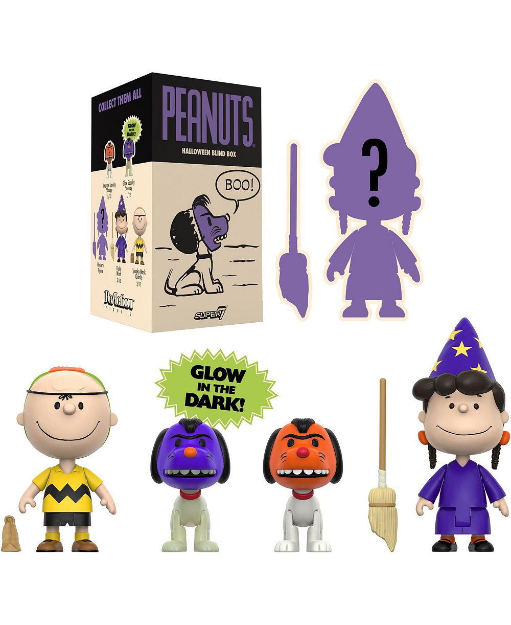Super7 Peanuts Halloween набор из 12 светящихся в темноте фигурок, от 14 лет