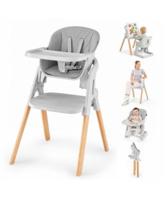 Gymax 7-in-1 Convertible Foldable High Chair