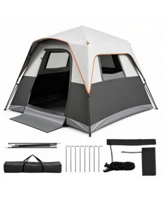SEVORLEY Camping Tent, Carry Bag, 9 x 9 ft for Camping, Travel and Outdoor Activities