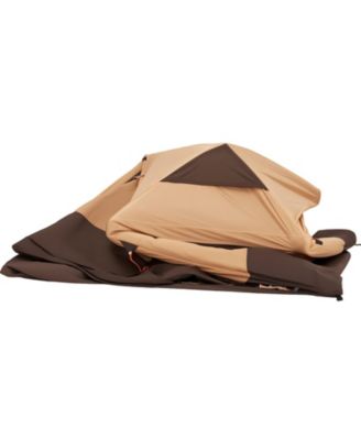 SEVORLEY Camping Tent, Carry Bag, Mesh Panels, Rechargeable for Camping, Travel and Outdoor Activities