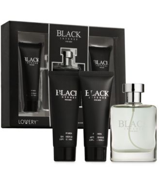 Lovery Intense Mens Bath and Body Home Spa Gift - 3 piece Beauty Set