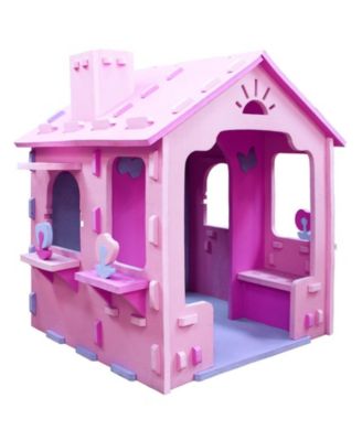 Детский игровой домик HONGGE Cottage с окошками-сюрпризами, возраст 1-3 года