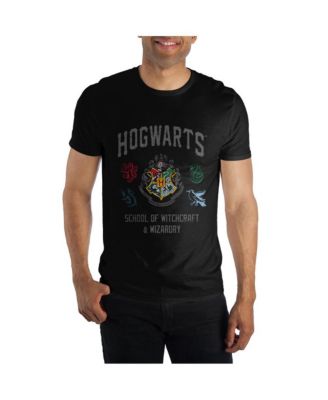 Мужская футболка Harry Potter с графическим принтом «Хогвартс, школа волшебства и колдовства»