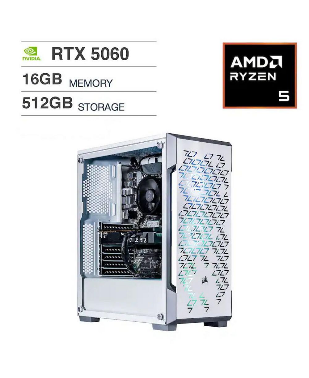 Velztorm Fultix AMD Ryzen 5 5500, 16GB RAM, 512GB SSD Desktop Computer