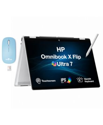 HP OmniBook X Flip 14 дюймов, 2-в-1 сенсорный ноутбук