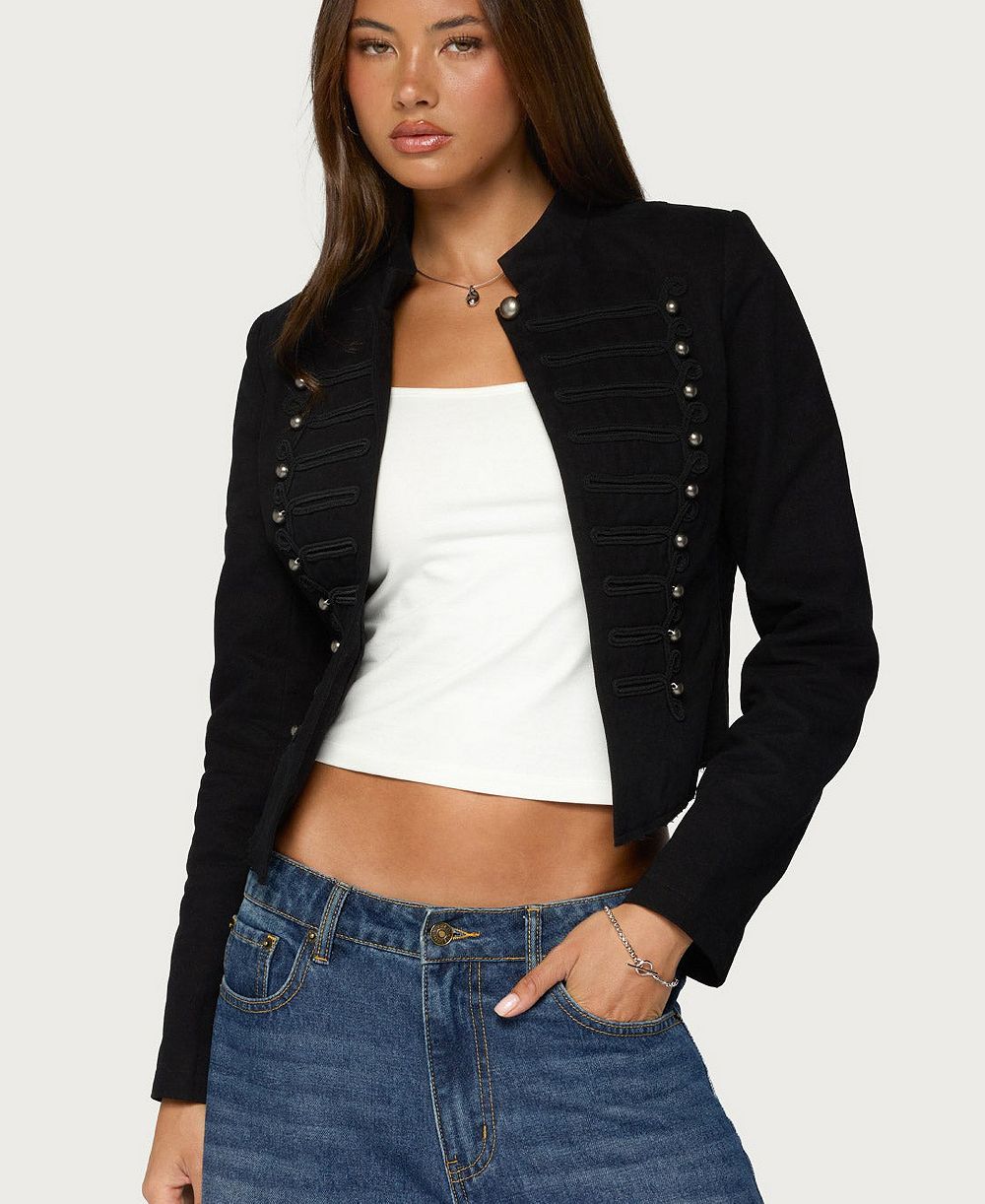 Edikted Womens Evalea Napoleon Jacket