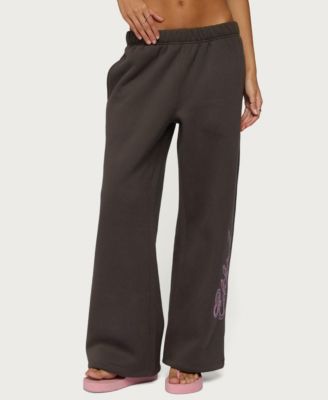 Edikted Women's Always Sequin Sweatpants