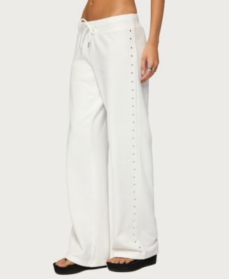 Edikted Women's Enid Studded Sweatpants