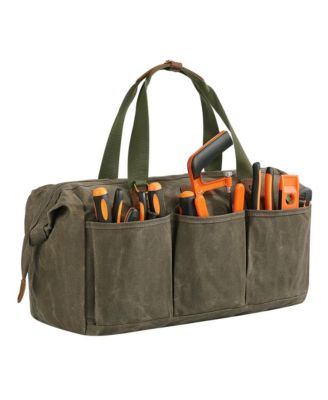 XDOVET Heavy Duty 18 inch Tool Bag 12 Pockets Portable Toolbox For Mechanics Electricians Diy