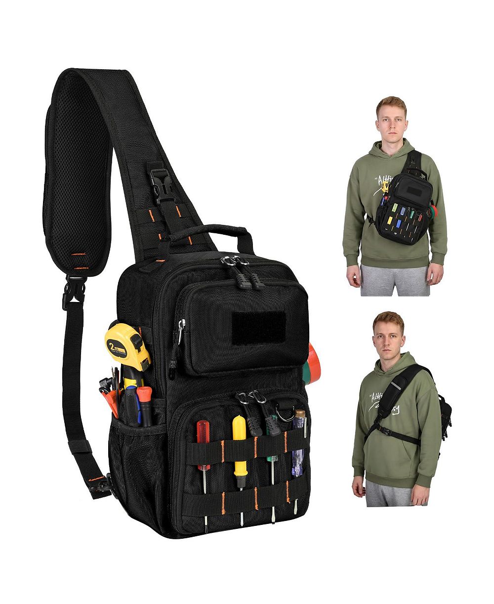 XDOVET Electrician HVAC Tool Chest Bag 3point Harness