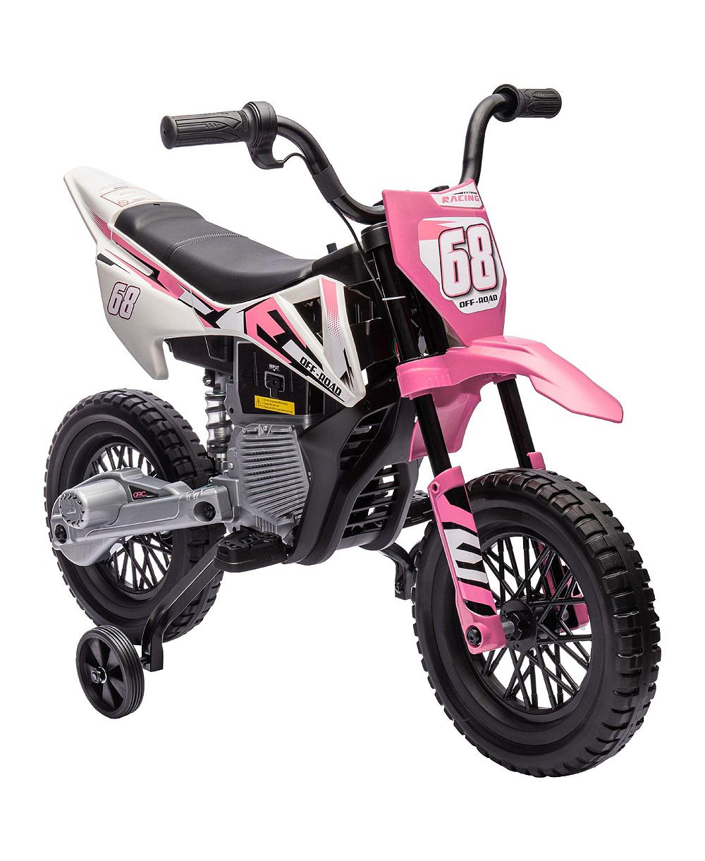 SEVORLEY Steel 12V Ride-On Motorcycle with Music, Ages 3-8