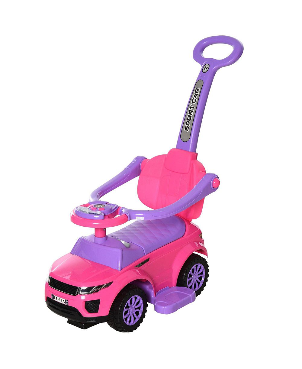 SEVORLEY Toddler Push Ride-On Car with Music and Horn, Ages 1-3