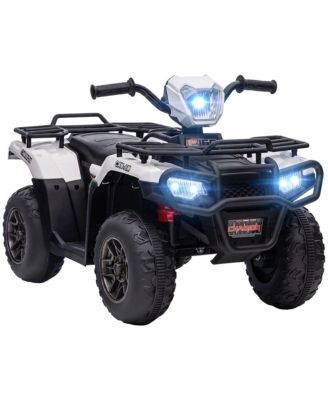 SEVORLEY Kids 12V Ride-On ATV with Headlights and Music, Ages 3-5