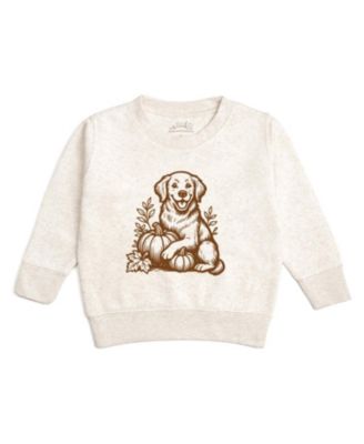 Детский свитшот Sweet Wink с принтом Золотистого ретривера для мальчиков 2T-5T
