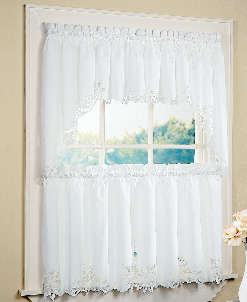 CHF Peri Battenburg 30" x 24" Cafe Curtain