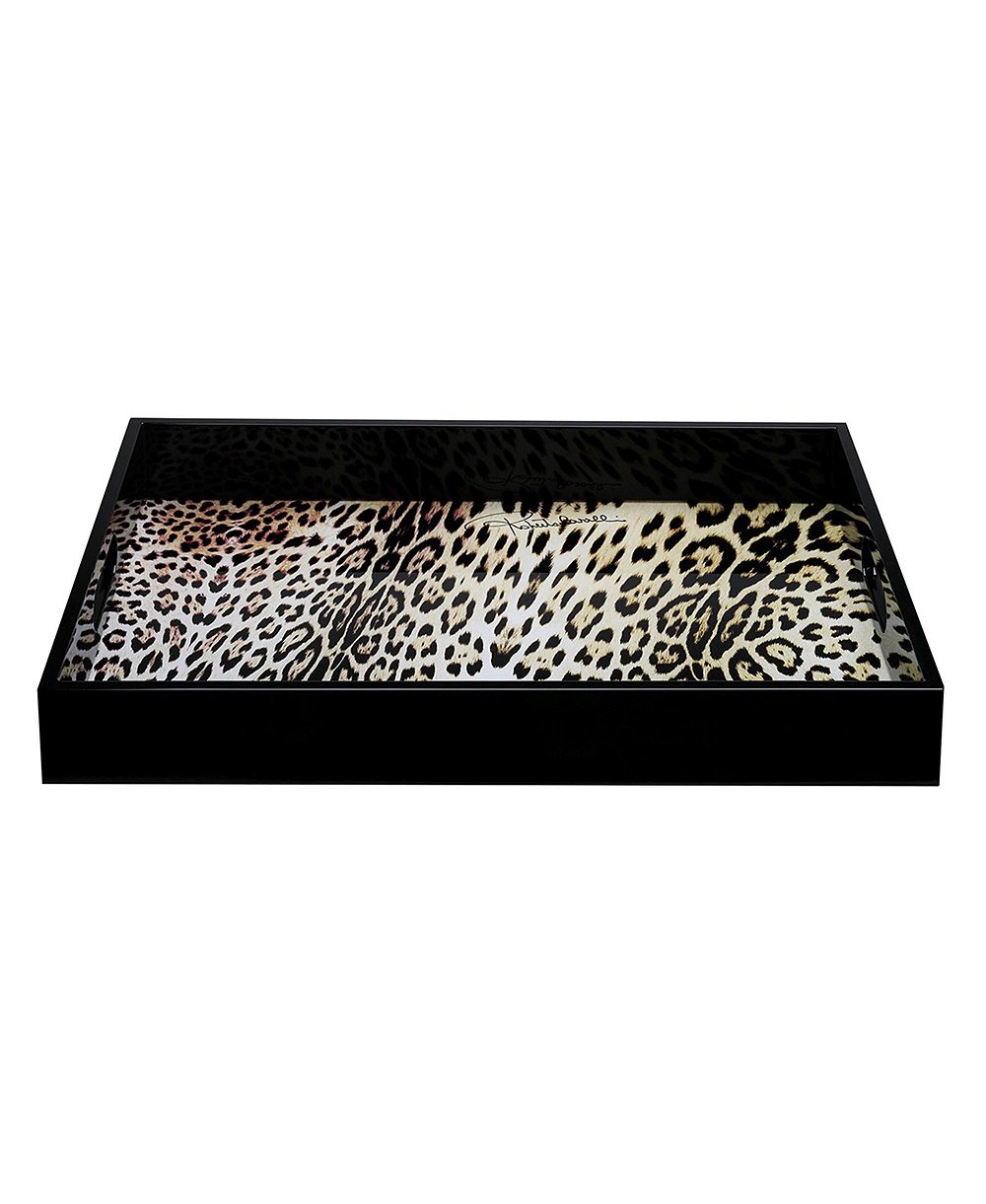 Roberto Cavalli Jaguar Rectangular Small 7.75 Tray