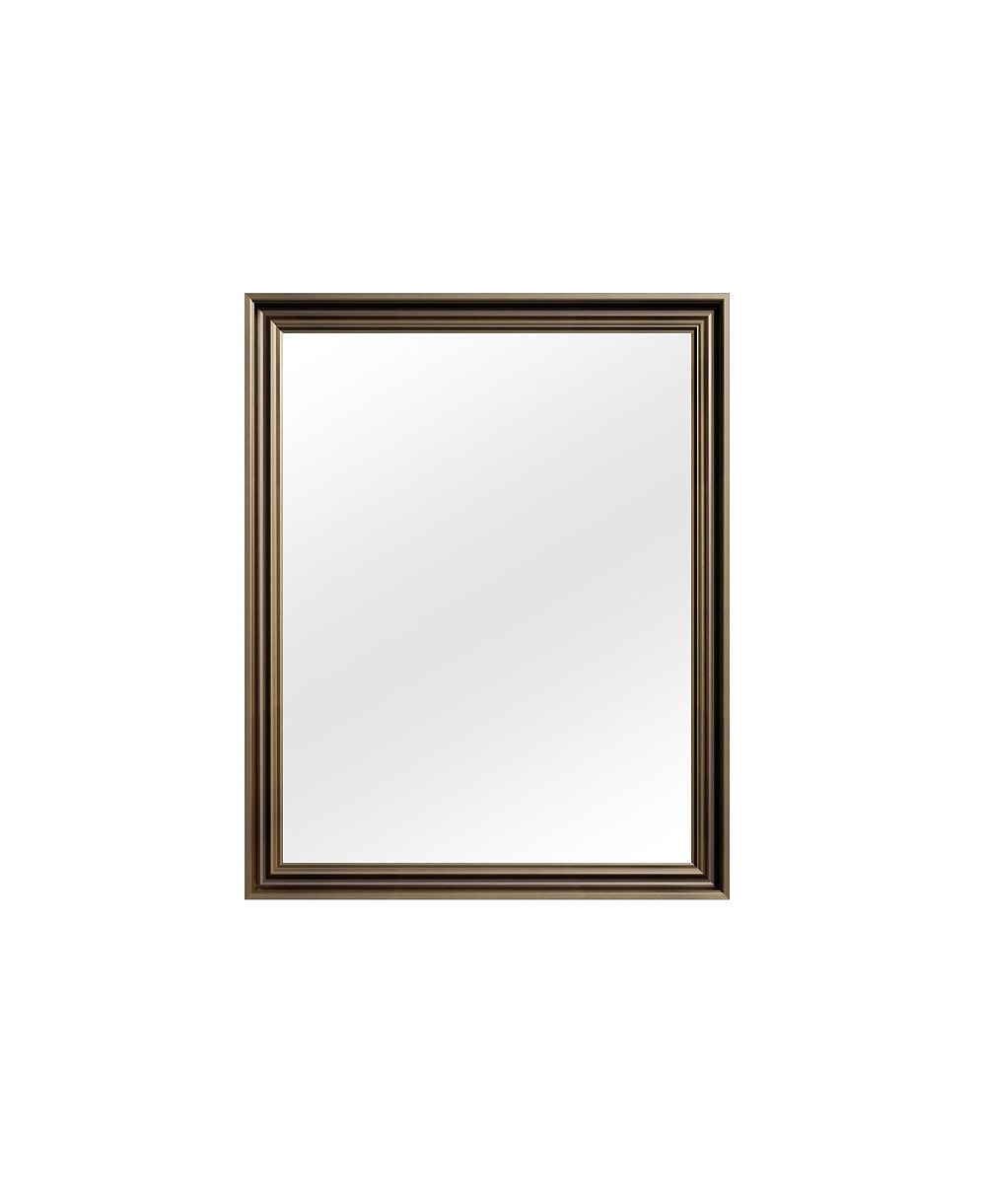 BUSDAYS 16 x 20 Inch Rectangle Retro Copper Effect Wall Mounted Mirror