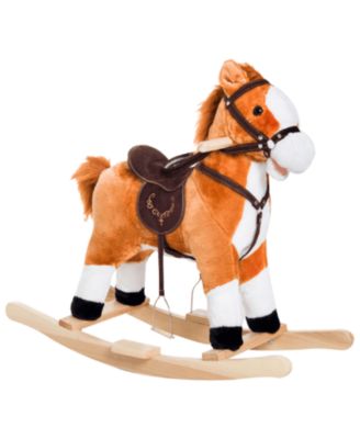 Мягкая игрушка-качалка Sevorley Plush Rocking Ride-On Toy, возраст 3+