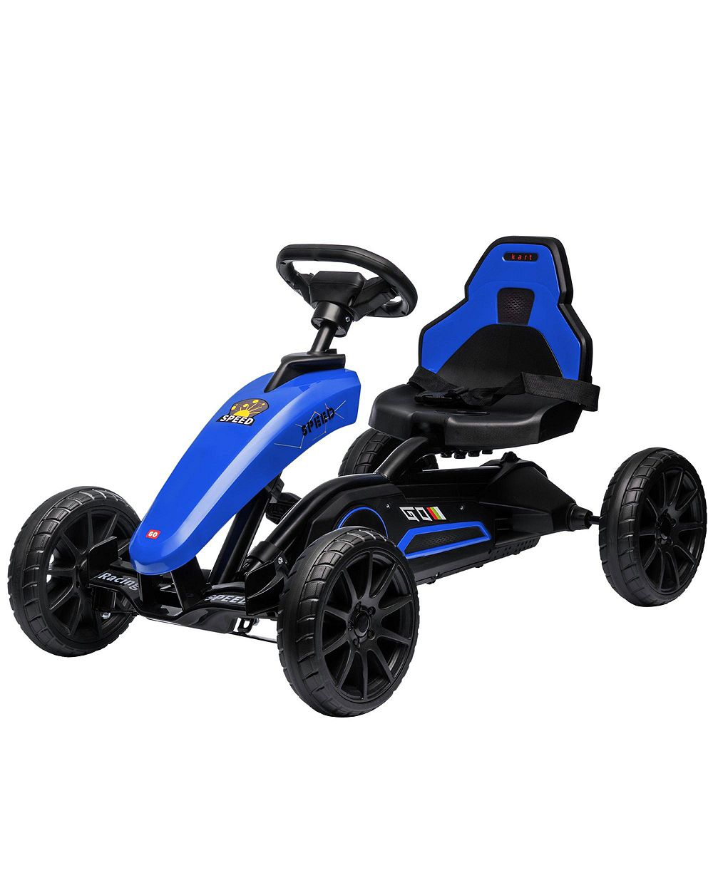 SEVORLEY Kids Go-Kart with Hand Brake and Forward and Reverse Drive, Ages 3–8