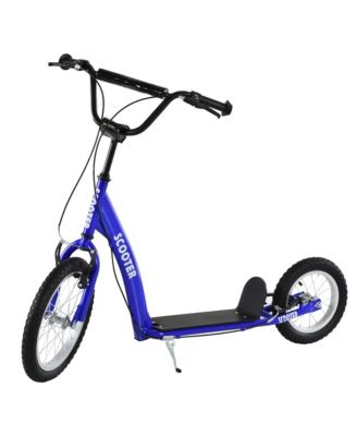 SEVORLEY Child-Sized Ride-On Vehicle with Adjustable Handlebar and Kickstand, Ages 5+