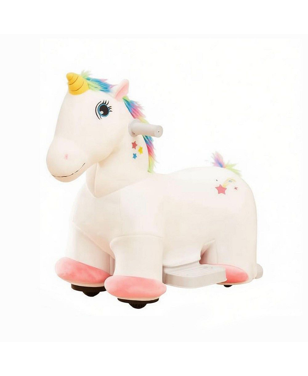 SEVORLEY Kids Battery-Powered Ride-On Vehicle with Music, Ages 18-36 Months
